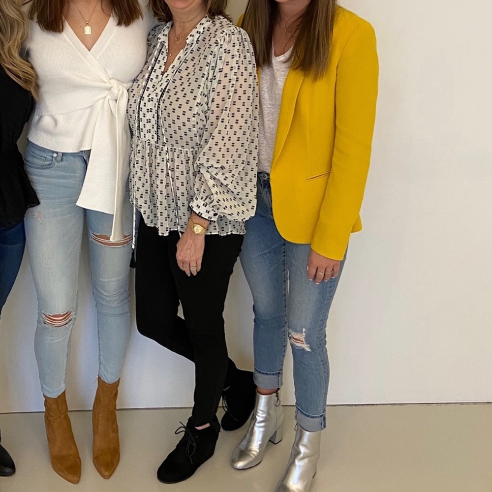 Rag & Bone yellow blazer